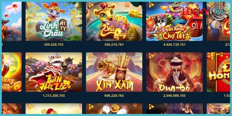 Một số slot game đình đám