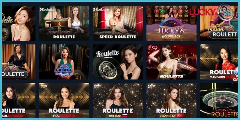 Roulette - Vòng quay may mắn