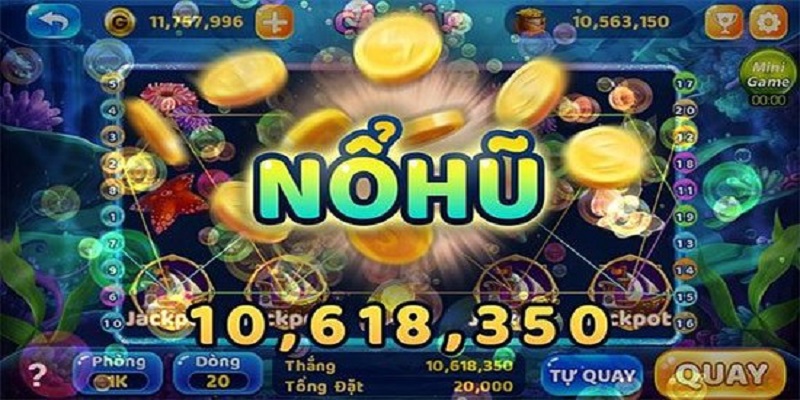 Một số tựa game Nổ hũ đỉnh cao chỉ có tại sảnh cược